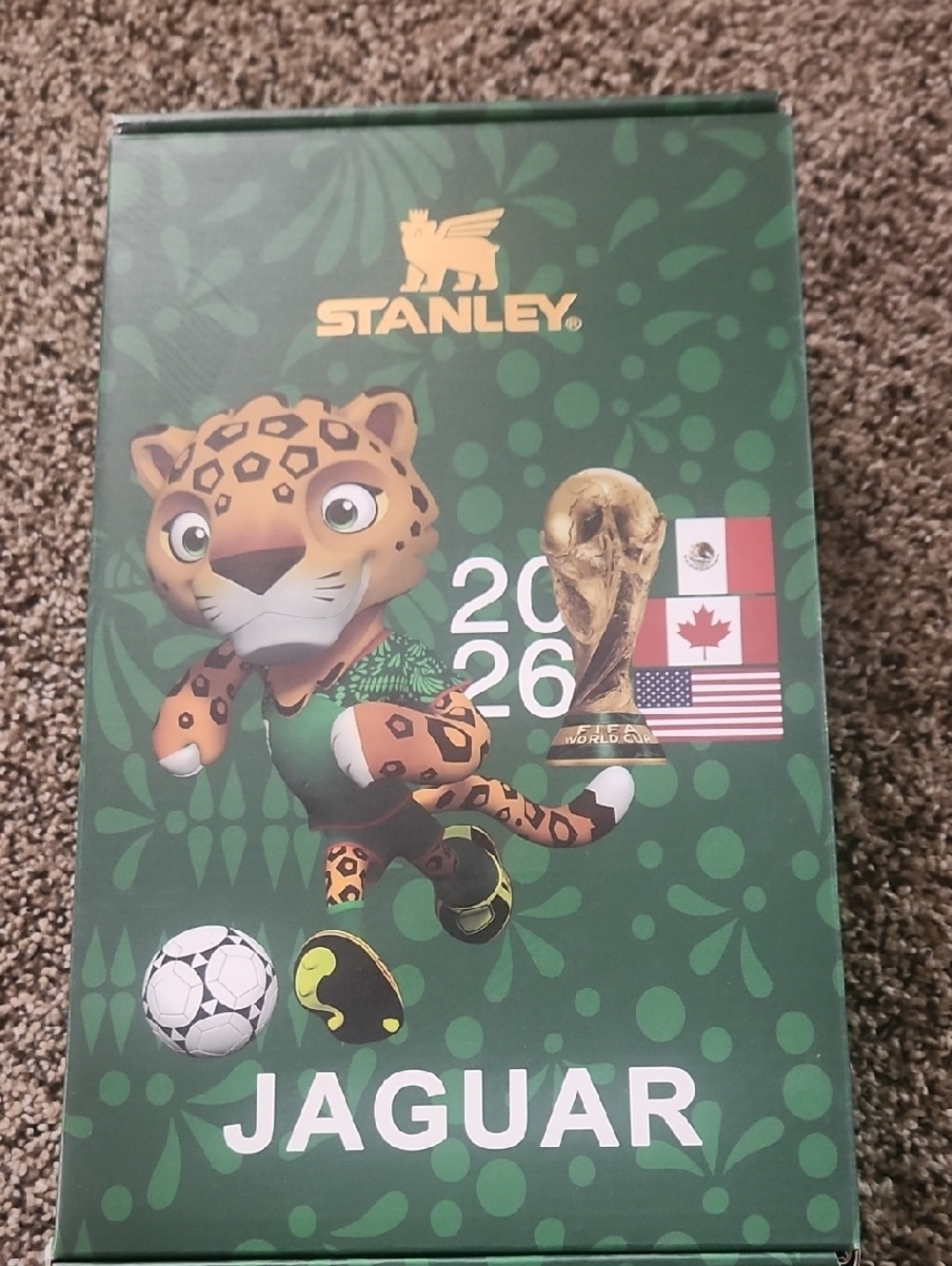 Stanley 2026 Jaguar Green Collector Bottle